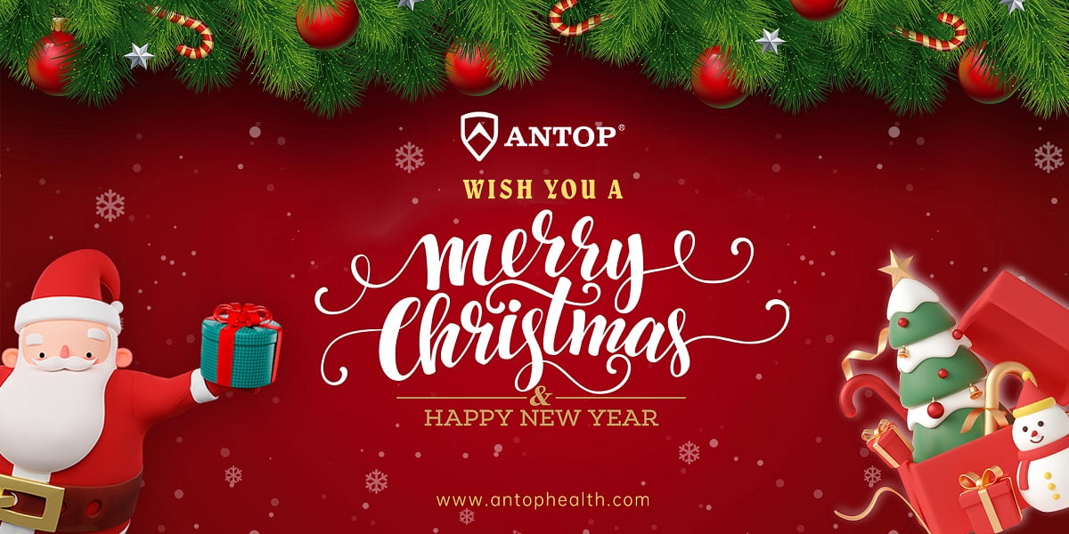 ANTOP Wishes You A Merry Christmas and Happy New Year 2024! ANTOPHEALTH