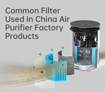 Common Filter Used in China Air Purifier Factory Products