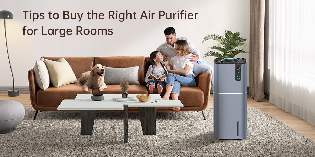 Tips to Buy the Right Air Purifier for Large Rooms