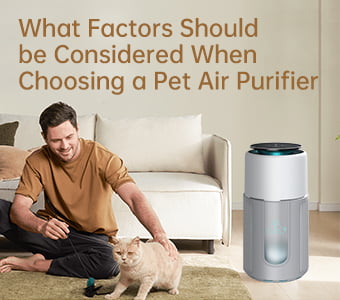 What factors should be considered when choosing a pet air purifier？