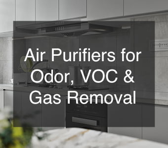 Air Purifiers for Odor, VOCs & Gases Removal