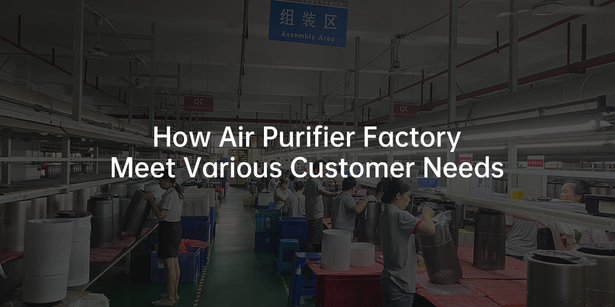 How Air Purifier Factory Meet Various Customer Needs