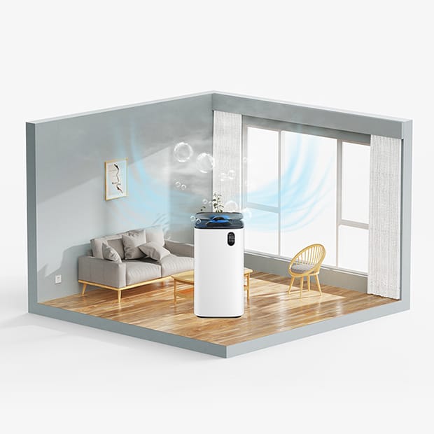 720° Omnidirectional Purification