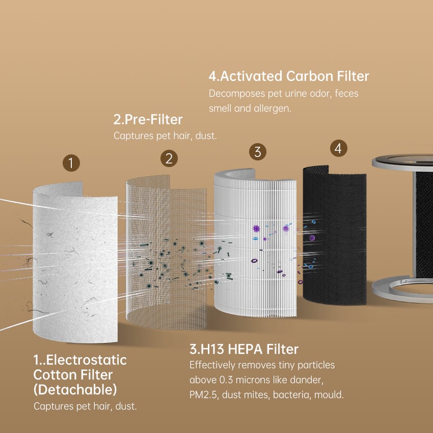 Dual H13 HEPA Purification
