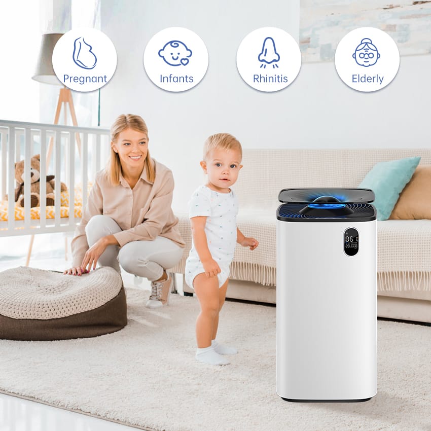 2200mL/h Humidification Capacity