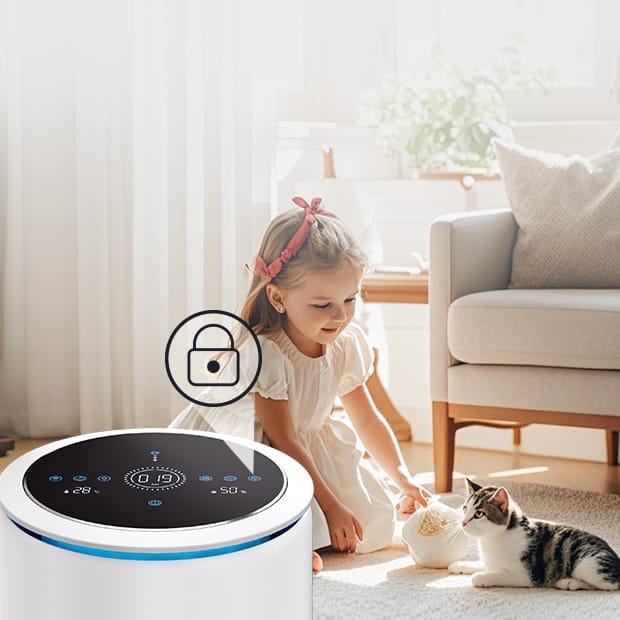 Water humidification filter