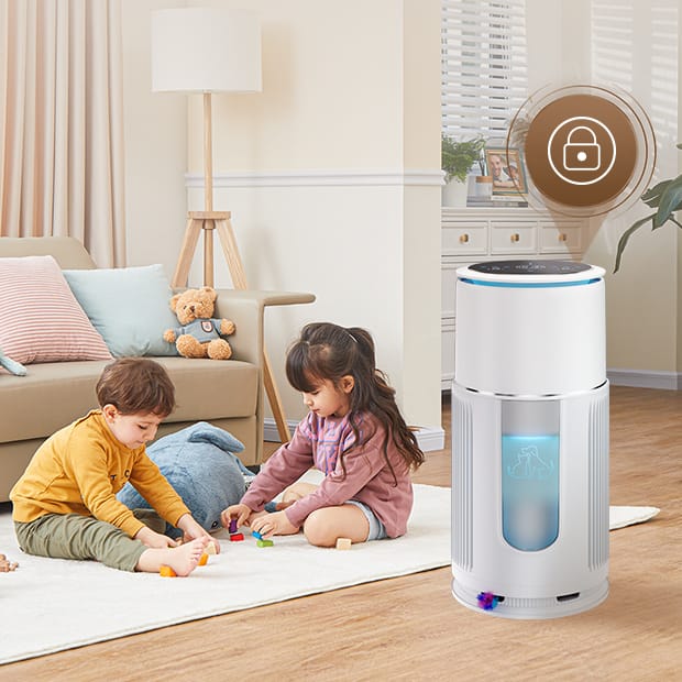 Water humidification filter